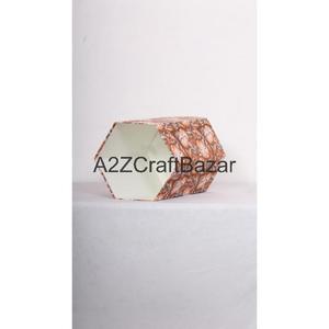 Nouvelle poubelle hexagonale pliable en carton de coton au design tendance, élégante, à ouverture supérieure, taille personnalisée, pour déchets de rue - Product Image 5