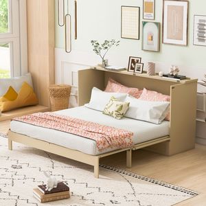 Lit Murphy pleine grandeur en or avec grands tiroirs - Product Image 3