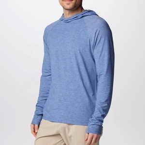 Sudadera con capucha de pesca de manga larga UV de poliéster transpirable de secado rápido de alta calidad logotipo personalizado UPF 50 ropa deportiva para Tallas grandes - Product Image 4