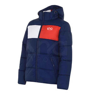 Veste d'hiver pour homme de style puffer, avec rembourrage isolant chaud, veste à bulles - Product Image 4