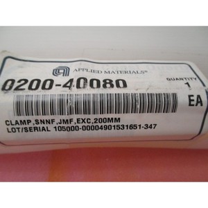 แคลมป์ AMAT 0200-40080, SNNF, JMF, EXC, 200 มม. - อุปกรณ์และอะไหล่เซมิคอนดักเตอร์ระดับโลกที่เชื่อถือได้ - Product Image 1