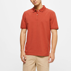 Camiseta Polo de Golf para Hombre, 100% Algodón, Impresión de Logotipo Personalizado, Elástica, de Secado Rápido, Corte Ajustado, Transpirable, Corte Regular, Venta al Por Mayor - Product Image 2