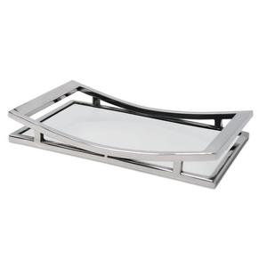 New Design Customized Stainless Steel <b>Silver</b> Gold Tray Metal Hotel Restaurant Tea <b>Coffee</b> Fruit Tray Serving Tray - Product Image 1