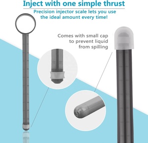 2 pz/set applicatore vaginale lubrificante iniettore siringa monouso anale lubrificante applicatore Launcher Plug anale per le donne e gli uomini - Product Image 4