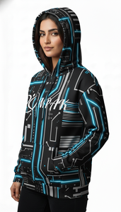 Sudadera Urbana Casual Extra Grande Unisex con Diseño de Sublimación de Alta Definición para un Estilo de Vida a la Moda - Product Image 4