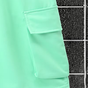 Mens Casual Streetwear <b>Set</b> Manufacturer 2 Piece Cotton Cargo Shorts Summer OEM ODM Bulk Supply - Product Image 5