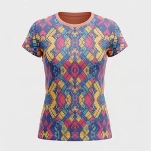 เสื้อเชิ้ตทำงานผู้หญิงมาใหม่ แฟชั่นฤดูใบไม้ผลิและฤดูใบไม้ร่วง ลายพิมพ์ทันสมัย สไตล์ลำลอง ชุดเดรสผู้หญิง ผ้าซาตินปักเลื่อม น้ำหนัก 240 กรัม ผ้าฝ้าย 100% - Product Image 1