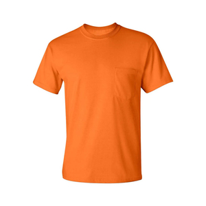 เสื้อยืดคอกลมแขนสั้นผู้ชายสีดำ ผ้าคอตตอน 100% ผ้าเนื้อดี พิมพ์ลายโลโก้ด้านหน้า สไตล์ทางการ ทรงหลวม ไม่เป็นขุย ใส่ได้ในฤดูร้อน - Product Image 4