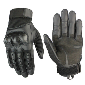 Gants de motocross unisexes en cuir véritable sur mesure, haute qualité, imperméables, compatibles avec les écrans tactiles, pour sports de plein air - Product Image 1