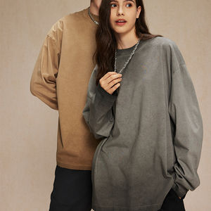 Camiseta de Manga Larga Lisa con Estampado Personalizado HSI 2026, Camiseta de Manga Larga con Estampado Serigrafiado, Venta al Por Mayor, OEM/ODM, Lista para Enviar - Product Image 4