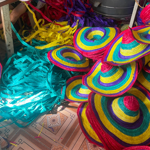 Sombrero Mexicano de Paja de Ala Ancha, Seleccionado a Mano, Origen Vietnam, para Atuendos Vibrantes de Desfiles, de 99 Gold Data Co - Product Image 3