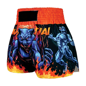 High Quality Custom Brand Sportswear Unisex MMA Shorts Boxing Martial Arts Wholesale Low MOQ <b>Stretch</b> Durable Quick Dry - Product Image 3