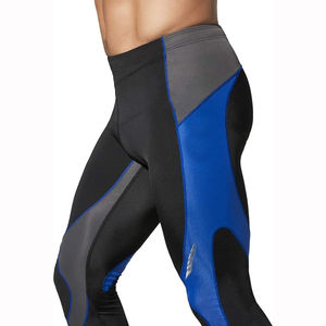 Leggings de compression pour hommes à taille haute, imprimés, pour entraînement, yoga, sport, fitness, sans coutures, personnalisables, vente en gros - Product Image 2