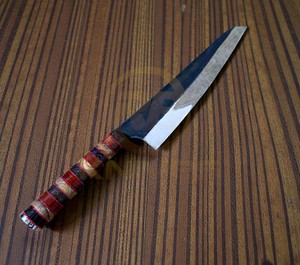 Custom Handmade Carbon Steel Chef <b>Knife</b> Razor <b>Sharp</b> <b>Kitchen</b> <b>Knife</b> Wood Handle Professional Cooking <b>Knife</b> OEM Bulk Supply - Product Image 5