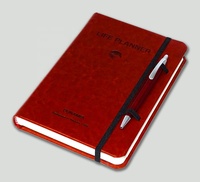 Agenda hebdomadaire personnalisé imprimé, couverture rigide, journal scolaire et de bureau, agenda, papier offset, carton, bande élastique, usage quotidien