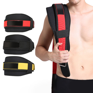 New Arrival Unisex Fitness Neoprene Waist Trimmer Buckle for Weight Lifting Adjustable Safety <b>Back</b> <b>Support</b> Belt Customizable - Product Image 5