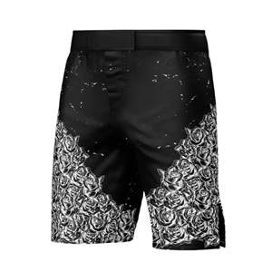 กางเกง MMA แบบสั่งทำพิเศษ พิมพ์ลายแบบ Sublimation ดีไซน์เองได้ MOQ ต่ำ ผลิตจากผ้าโพลีเอสเตอร์/สแปนเด็กซ์ ระบายอากาศได้ดี ยืดได้ 4 ทิศทาง - Product Image 3