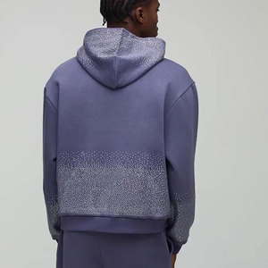 Sudadera con Capucha para Hombre, Corte Regular, Estampado por Sublimación, Estilo Casual Otoñal, Tejido de Felpa, 100% Algodón, Transpirable - Product Image 2