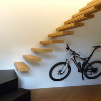 Prima Duplex Escalier Intérieur Mur Escalier Pliant Nouveau Type D'échelle De Levage Murale Ménage