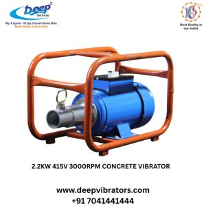 มอเตอร์สั่นสะเทือนภายนอกกำลังขุดสูง 415V 14กก. 190Hz ประสิทธิภาพสูง อุปกรณ์อุตสาหกรรมงานหนัก ให้ผลผลิตการทำงานสูง - Product Image 5