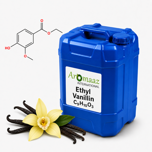 Ethyl Vanillin 100% Pure Nature <b>Liquid</b> Form Food Flavor Bulk Supplier & Manufacturer | Aromaaz - Product Image 3