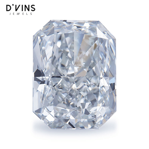 Diamantes Cultivados en Laboratorio HPHT CVD de D'vins Jewels, Corte Radiante, Color D Blanco, Fantasía Clara, para Joyería - Product Image 1