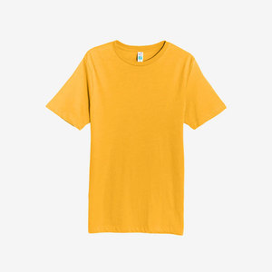 Factory Custom 95% Cotton 5% Spandex 180Gsm <b>Ring</b> Spun Combed Short Sleeve O-Neck T-Shirt Men Regular Fit Breathable T-Shirt - Product Image 4