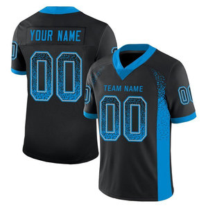 Camisetas de Fútbol Americano Sublimadas al por Mayor, Ropa Deportiva con Bordado, Camisetas de Equipo de Secado Rápido y Transpirables - Product Image 6