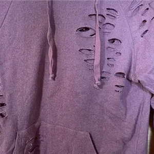 Sudadera con Capucha Estilo Acid Wash para Hombre, Uso Diario Informal, 100% Algodón Suave, Impresión Digital, Corte Holgado Otoñal, Marca Privada - Product Image 3