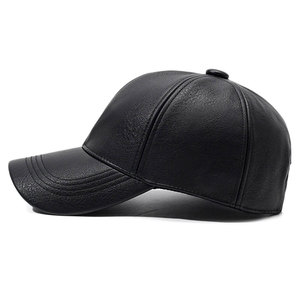 Gorra de Béisbol Econex Deportiva Unisex de 6 Paneles, PU Twill, Transpirable, Impermeable, Color Sólido, Cierre Ajustable, Deportiva, Casual, para Exteriores - Product Image 6