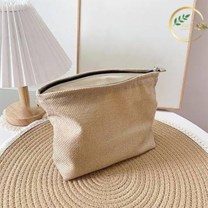 Wholesale Reusable Jute Zipper Closure Carry Shopping Bag - Product Image 6