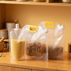 Liquid <b>Jelly</b> Products Stand up Pouch Leak-Proof Recyclable Hand-held Spout Flexible Plastic Containers Vietnam-made - Product Image 3