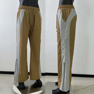 Survêtement coupe-vent unisexe en nylon personnalisé, style streetwear, léger, zippé, imperméable, 2 pièces pour homme - Product Image 4