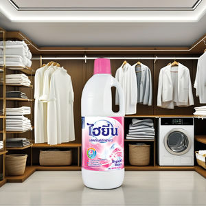 Limpiador de telas de higiene líquida de 1500ml de alta calidad al por mayor removedor de manchas de lejía perfumada Floral para ropa blanca - Product Image 1