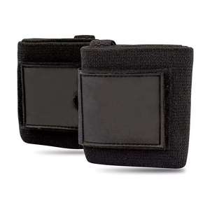 Sangles de soutien élastiques professionnelles pour la musculation, réglables, avec logo personnalisé, noires, pour la musculation, les bandes de maintien des poignets pour la musculation - Product Image 1