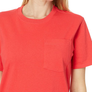 Camiseta Corta Formal Holgada y Transpirable para Mujer con Impresión de Logotipo Personalizado, Precios Bajos, Más Vendida - Product Image 6