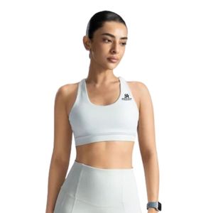 Top Deportivo Ajustado para Mujer, Color Azul Hielo, Estilo Racerback, Sin Mangas, Elástico, para Gimnasio, Yoga, Fitness, Entrenamiento y Ejercicio - Product Image 3