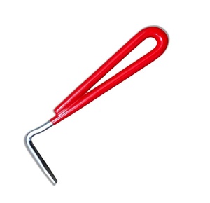 Premium Heavy Duty Farrier Hoof Pick with Metal Scraper for Horse Hoof Cleaning Shoe Care Equine Grooming by Life Care Instr. - Product Image 2