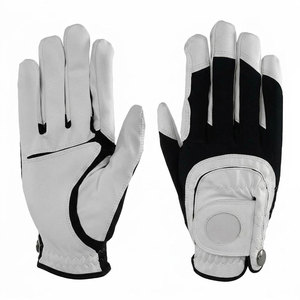 Full Finger Adjustable Wrist <b>Strap</b> Quick Drying Golf Glove Right Hand Non Slip Pull On Unisex Sports Breathable Lightweight Dura - Product Image 1