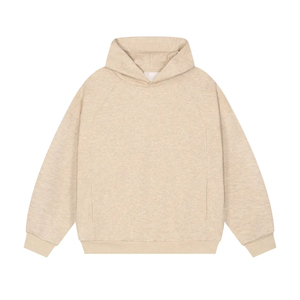 Customized Cotton Fleece Hoodie Casual Wear Streetwear Pullover Hooded Sweatshirt DTG DTF Printing Custom Logo - Product Image 3
