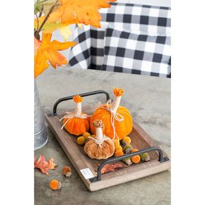 Juego de 6 Adornos de Calabaza '5x7' para Decoración de Halloween, Festividades de Cosecha, Otoño y Acción de Gracias - Product Image 3
