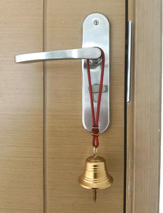 Antique Finish <b>Small</b> Brass Hanging Door <b>Bell</b> Rustic Vintage Brass <b>Bell</b> for Home Decor Temple Entrance Garden Decoration and Gift - Product Image 4