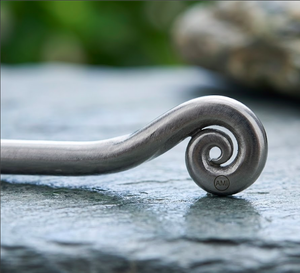 Classic Scroll Twist <b>Salad</b> Server Set Stainless Steel Mirror Polish <b>Salad</b> <b>Tools</b> Perfect For Restaurants Hotel And Resort - Product Image 2