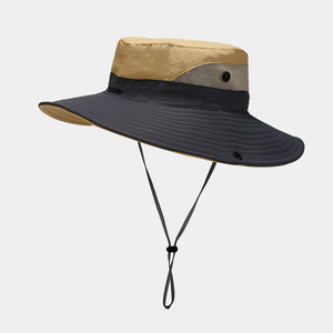 Wholesale Summer Quick Drying High Sport Cap Printed Bucket <b>Hat</b> With Strings <b>Sun</b> <b>Hats</b> for <b>Men</b> Protection Bulk - Product Image 1