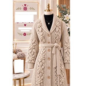 Pulls 100% acrylique ou coton, calibre 12, pour femmes, très tendance, style décontracté, pour la saison hivernale, fournisseur du Bangladesh. - Product Image 6
