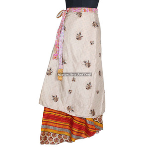 New 2026 Latest Fashion Lady's Sexy <b>Wrap</b> Around Skirt/ Silk Long <b>Wrap</b> Skirt Magic 38" <b>Sarong</b> Pareo Custom Latest Design Pictures - Product Image 5