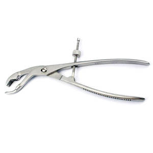 Pinzas para Sujetar Huesos VERBRUGGE de 6″ Autocentrantes con Bloqueo Rápido, Instrumento Quirúrgico Ortopédico Premium para Agarrar Huesos de Forma Segura - Product Image 5