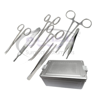 Kit de pansements chirurgicaux personnalisés en gros, ensembles de pansements en acier inoxydable de la meilleure qualité par Blush Surgical - Product Image 1