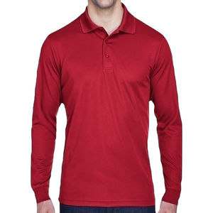 Nueva Camiseta Polo de Poliéster para Hombre, Color Sólido, Clásica, Manga Corta, Informal, para Negocios y Eventos Sociales - Product Image 4