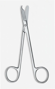 Ciseaux à sutures Spencer 5,5 mm en acier inoxydable, ciseaux pour retirer les sutures, instrument médical professionnel - Product Image 4